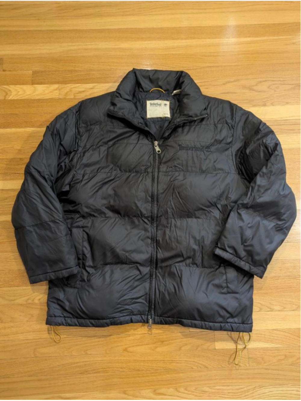 Timberland Black Puffer Jacket Large - Picture 2 of 15